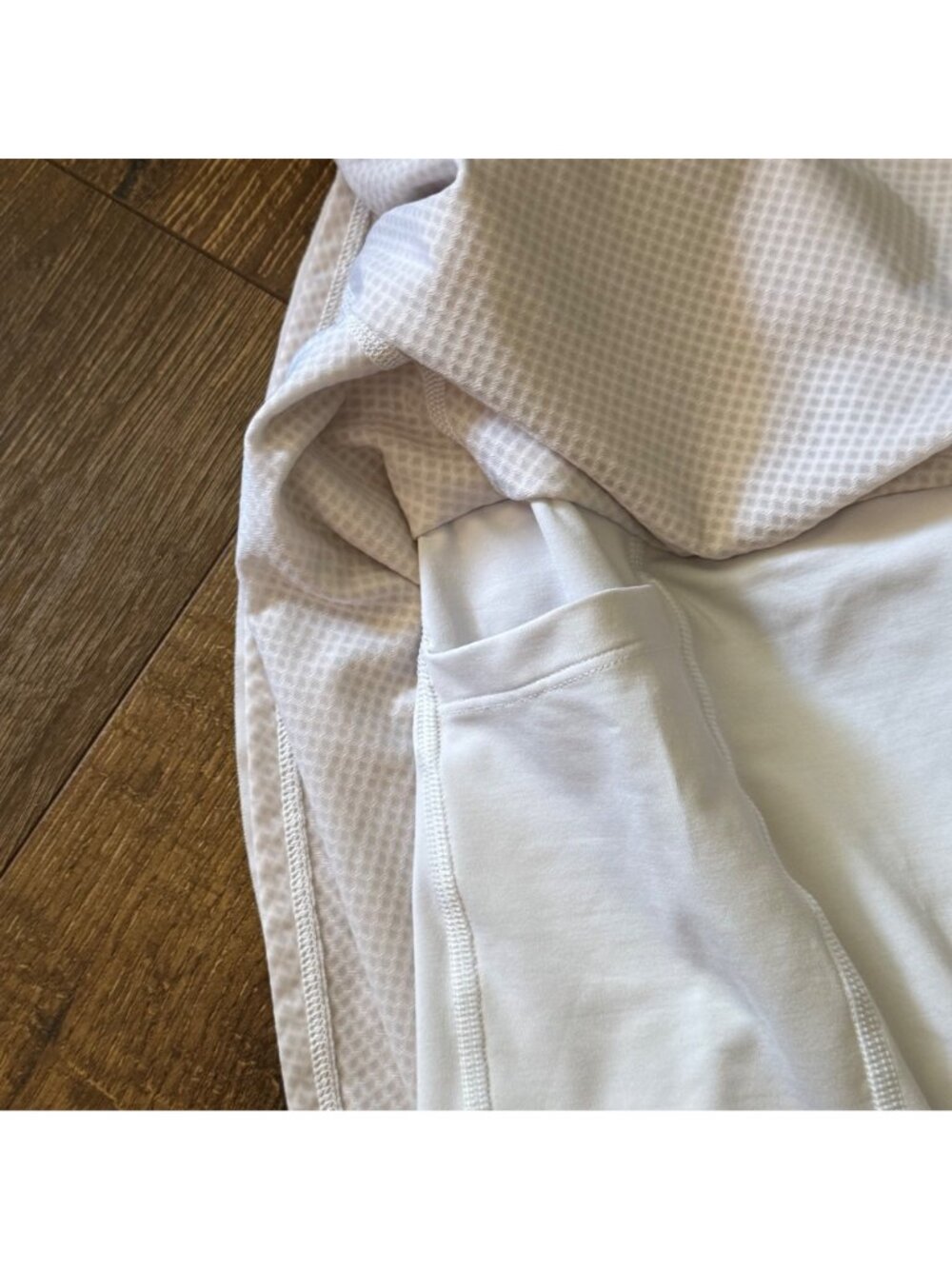 Athleta Ace Mesh Skort White Ruffle Tiered Tennis Golf Size S - Picture 5 of 7
